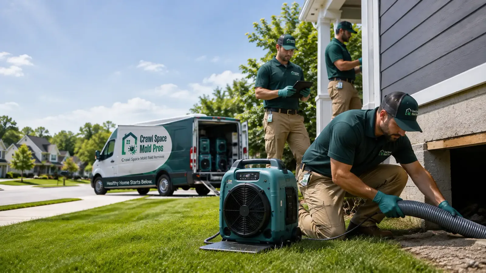 Crawl Space Mold Removal in Coldwater, OH